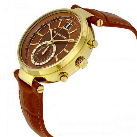 relogio michael kors feminino marrom|relogio michael kors feminino.